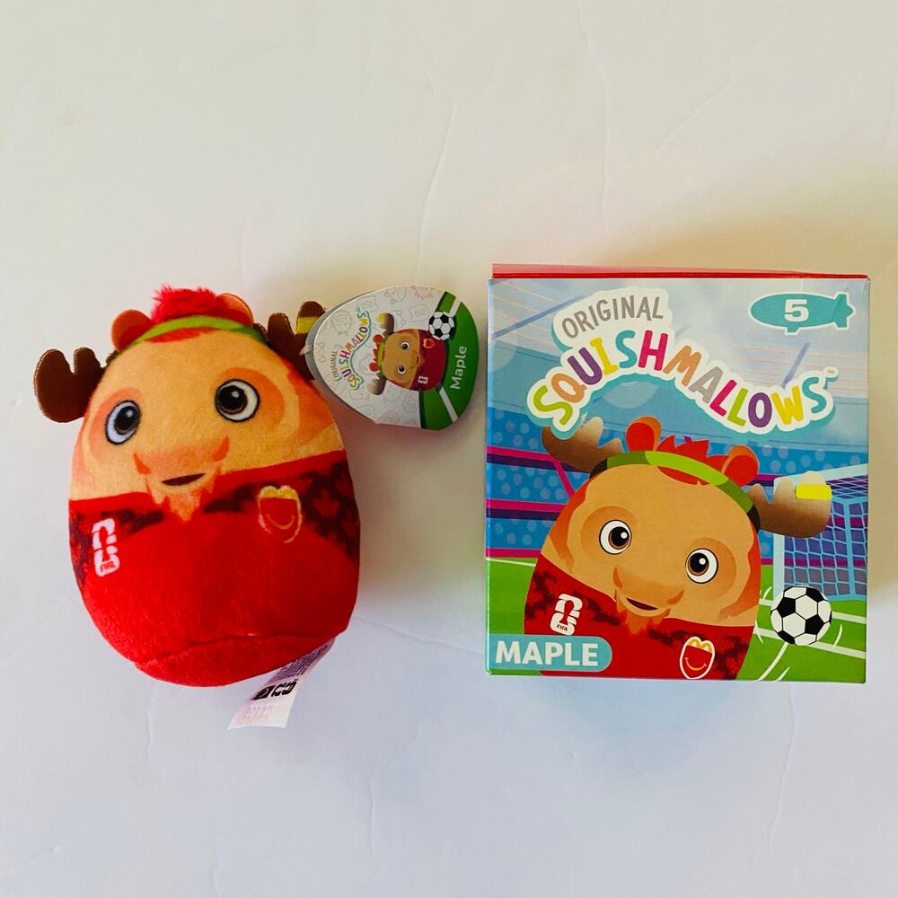McDonald's | World Cup Squishmallow Happy Meal Toy 5 Maple